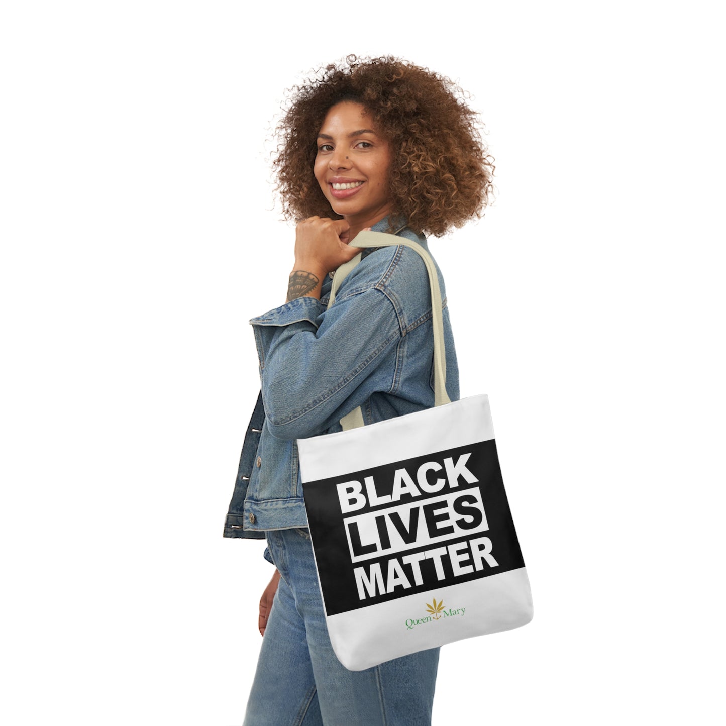 BLM Canvas Tote Bag