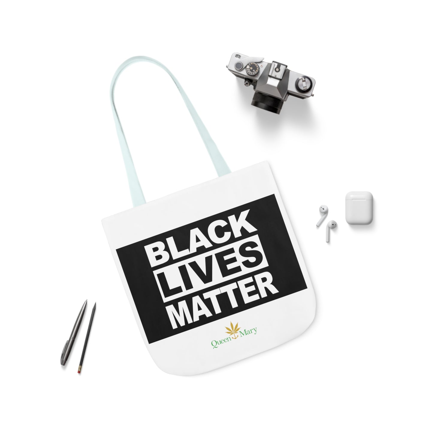 BLM Canvas Tote Bag