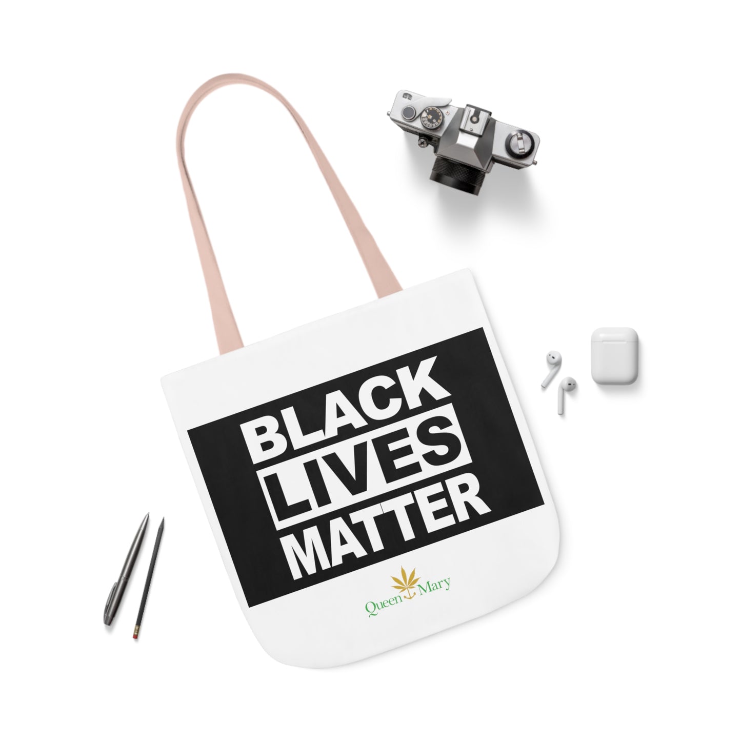 BLM Canvas Tote Bag