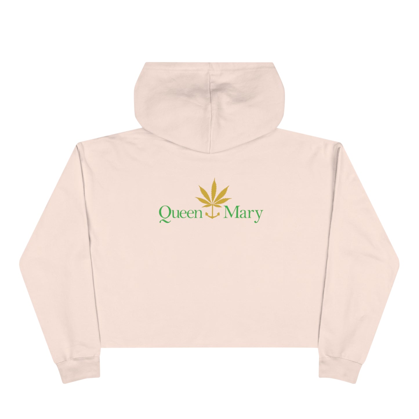 Lifestyle Cropped Hoodie by Queen Mary