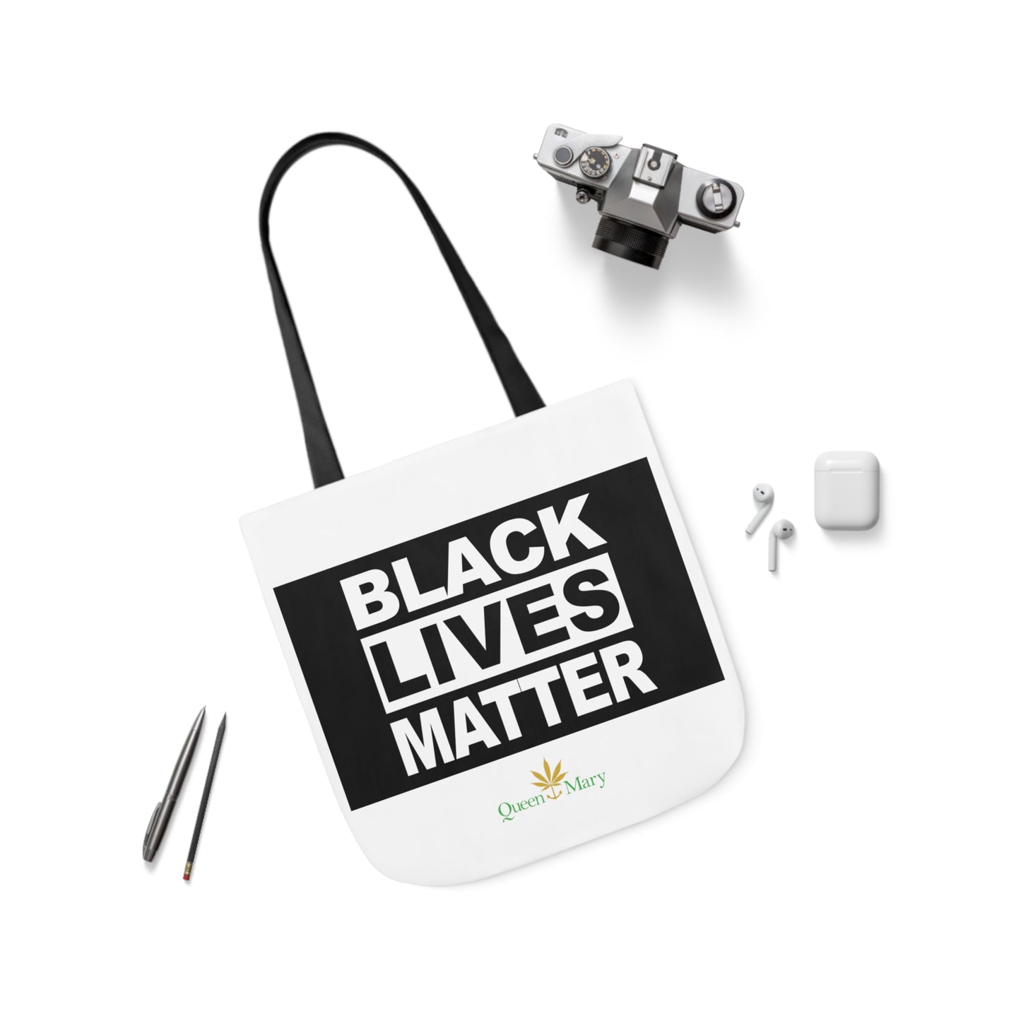 BLM Canvas Tote Bag