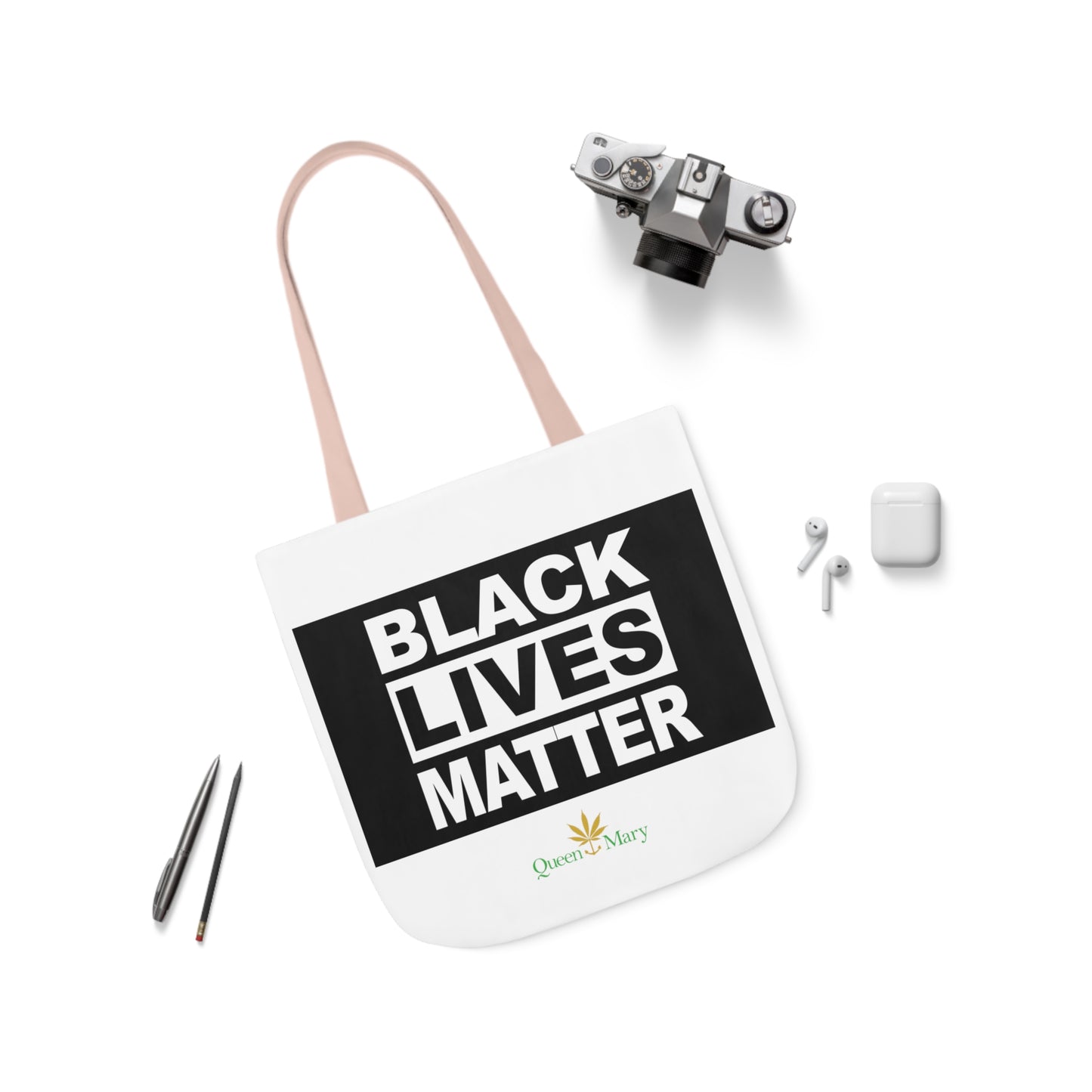 BLM Canvas Tote Bag