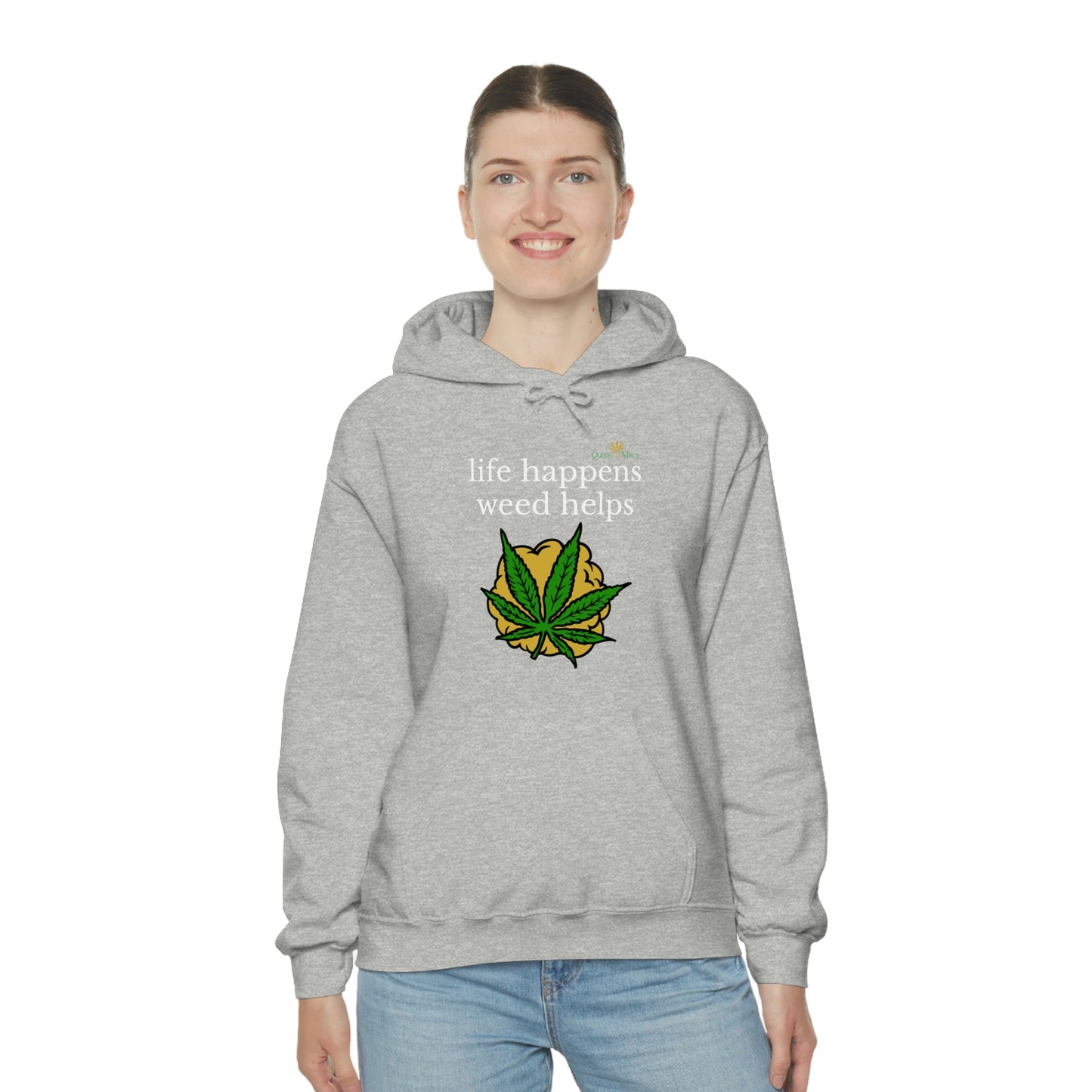 Hooded Sweatshirt by Queen Mary