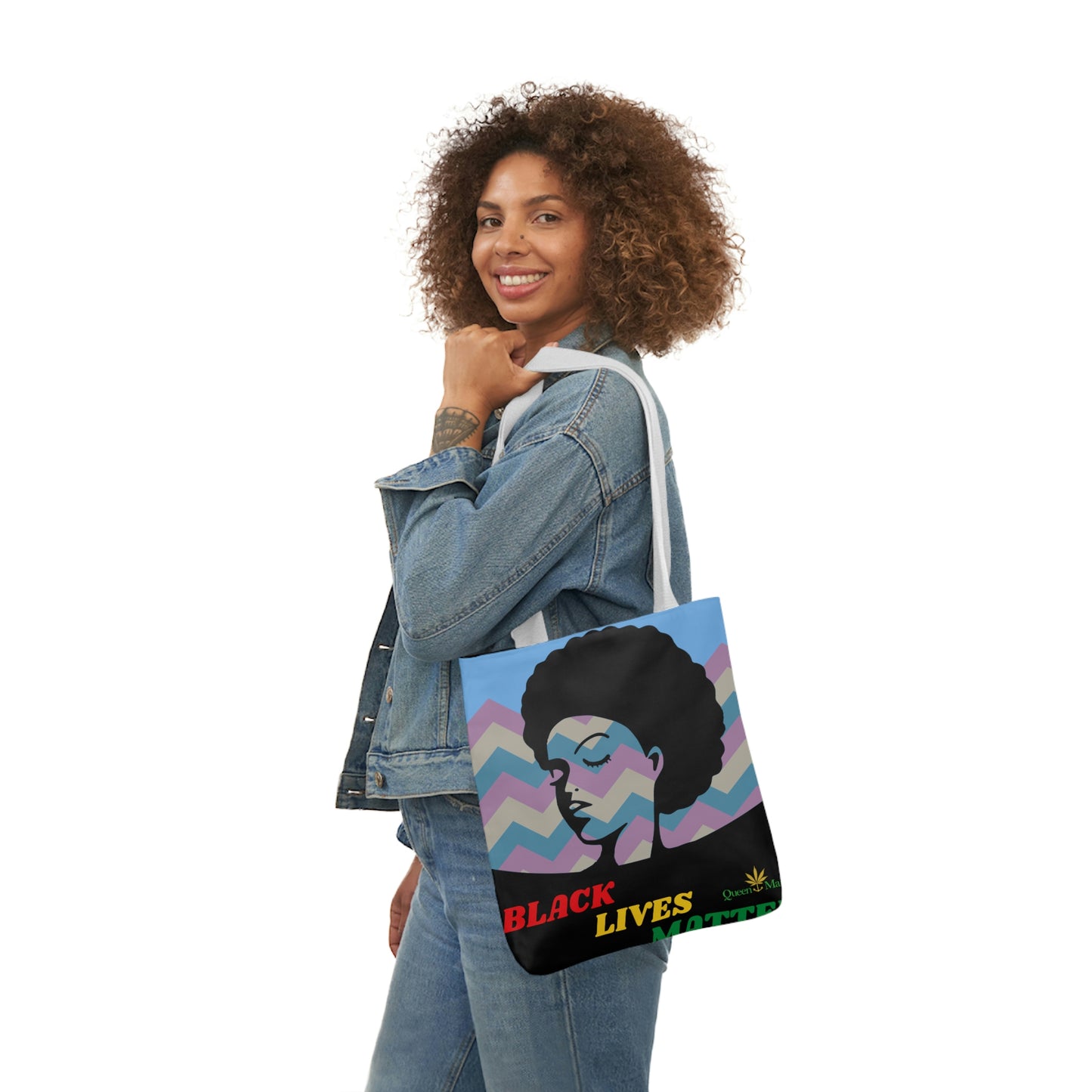 Canvas Tote Bag by Queen Mary